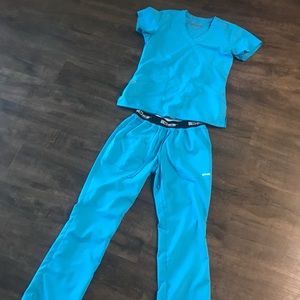 Blueberry Grey’s Anatomy Scrubs XS